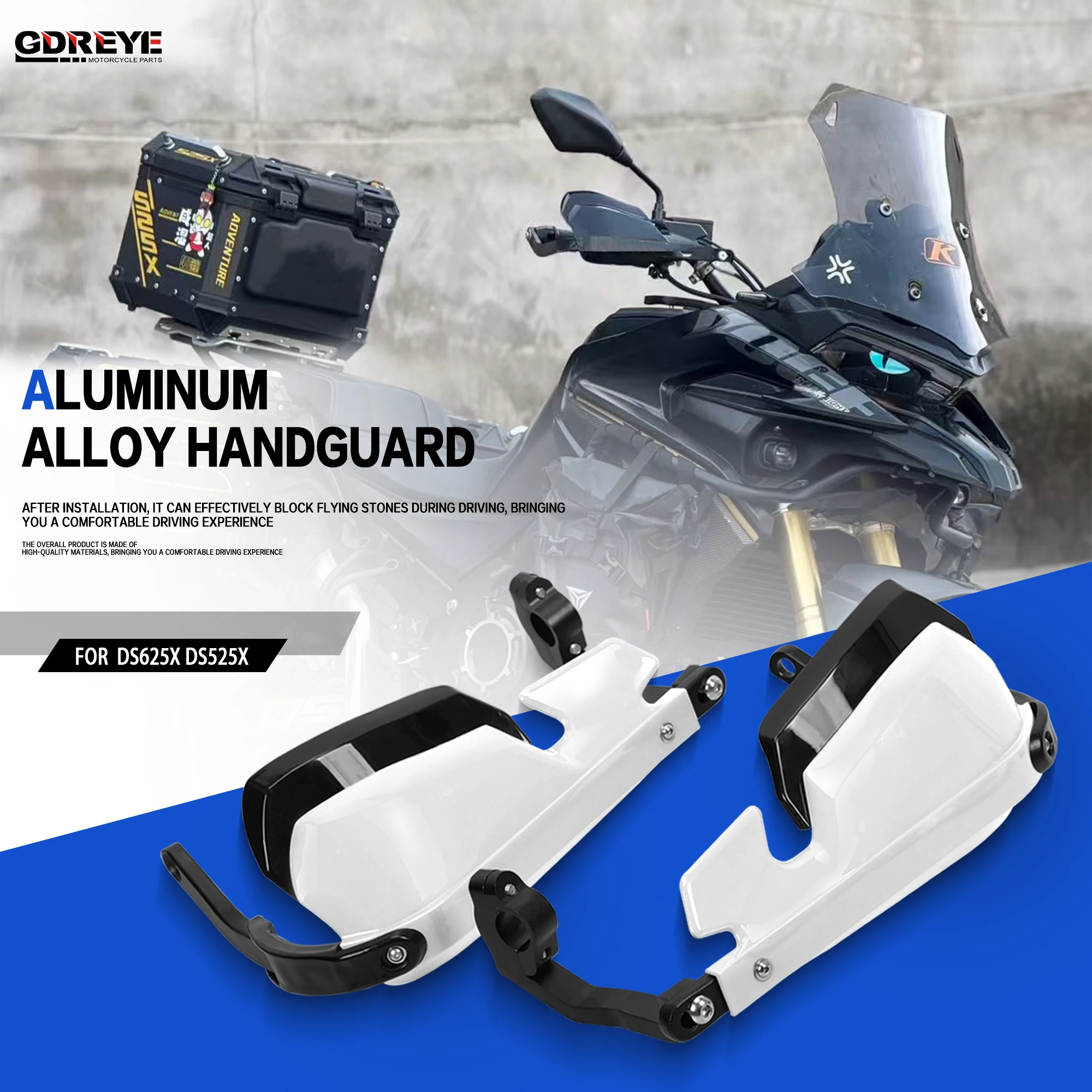 For Voge DS625X DS525X Motorcycle ds625x new aluminum alloy Handguard Shield Hand Guard Protector Windshield Handlebar Guards