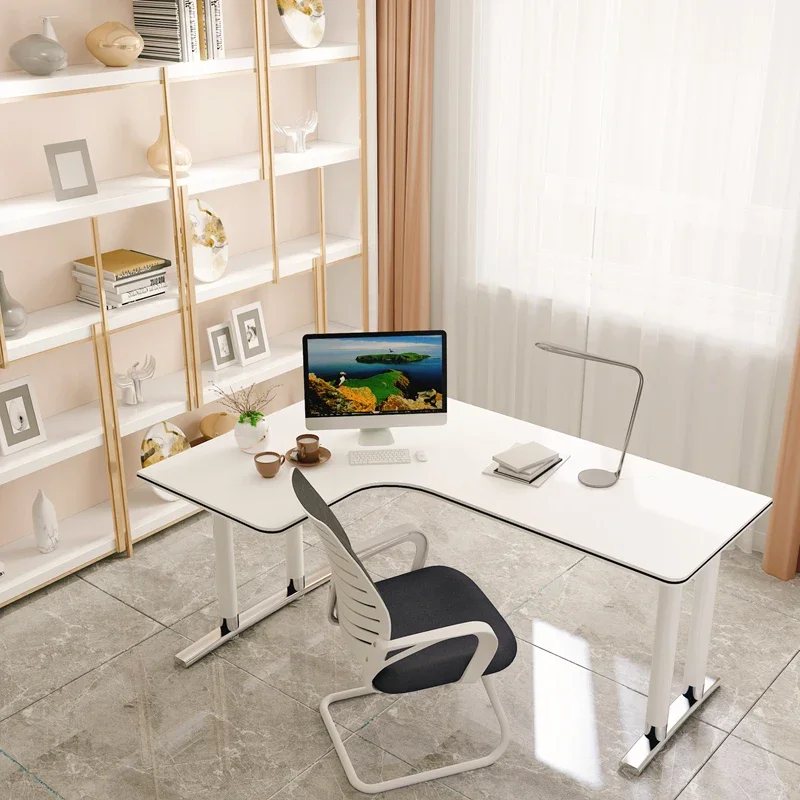 Computer Modern Office Desks Storage Wooden Conference Mobile Office Desks Multifunctional Keyboard Scrivania Room Furnitures