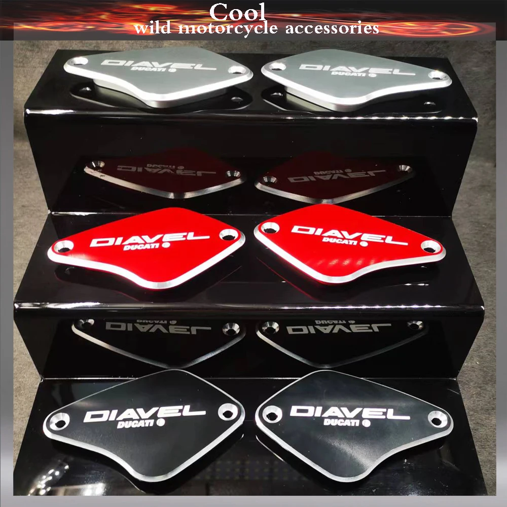 For DUCATI Diavel/Carbon/XDiavel/S Front Brake Clutch Fluid Reservoir Caps Motorcycle Oil Pump Cover