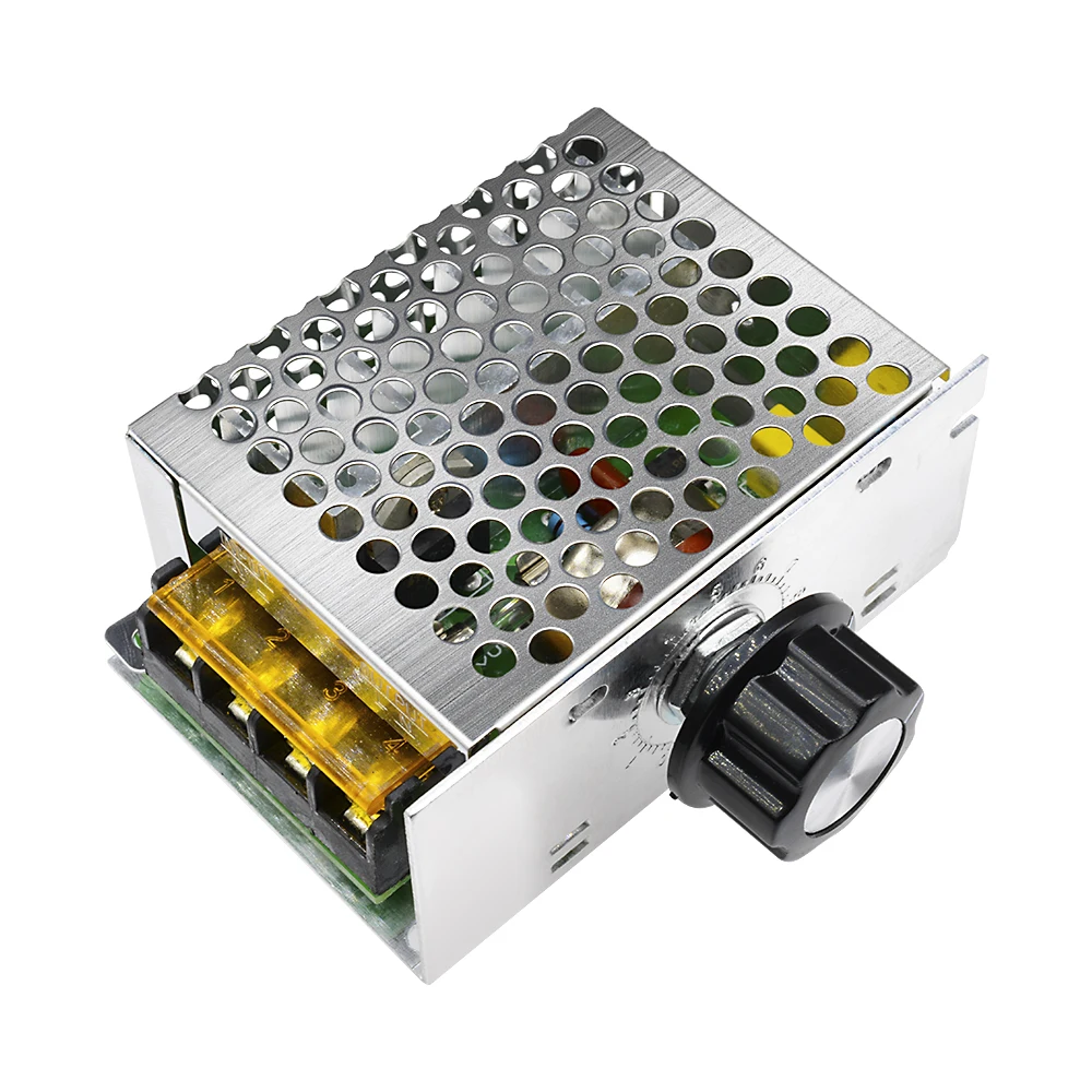 Professional Voltage Regulators 4000W 220V High Power SCR Speed Controller Electronic Voltage Regulator Governor