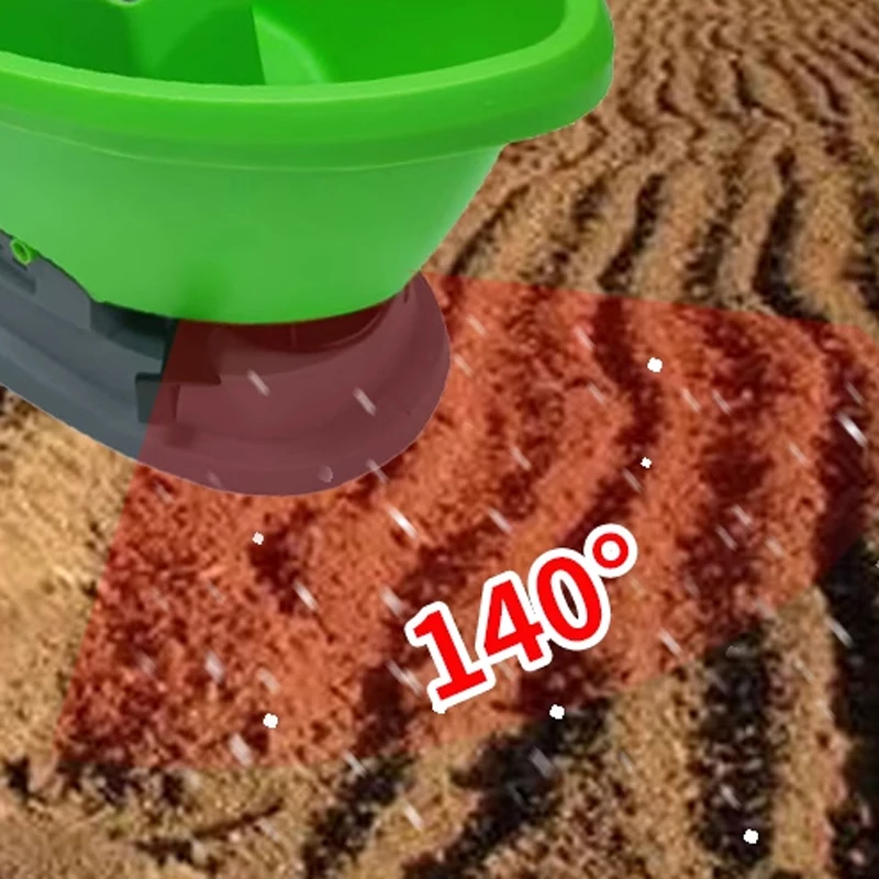 Handheld Electric Seeder for Soybean Corn Peanut – Multi-Function with Snow Salt Fertilizer Insecticide Spreader