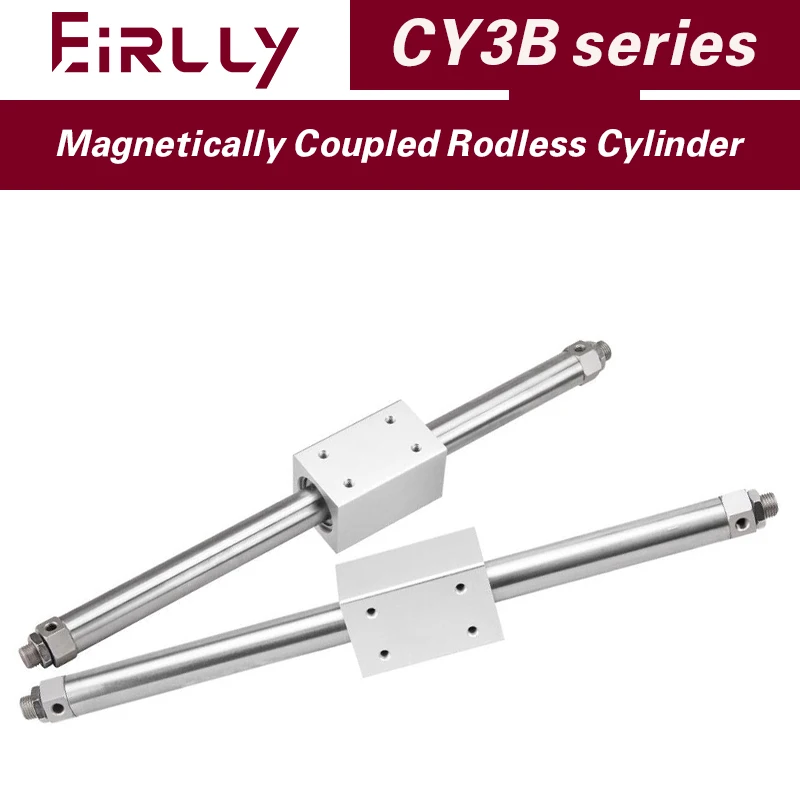 CY3B10/15/20/25/32/40/50/63 - 50/150/250/350/450/550/650/750 High pressure Magnetically Coupled Rodless cylinder