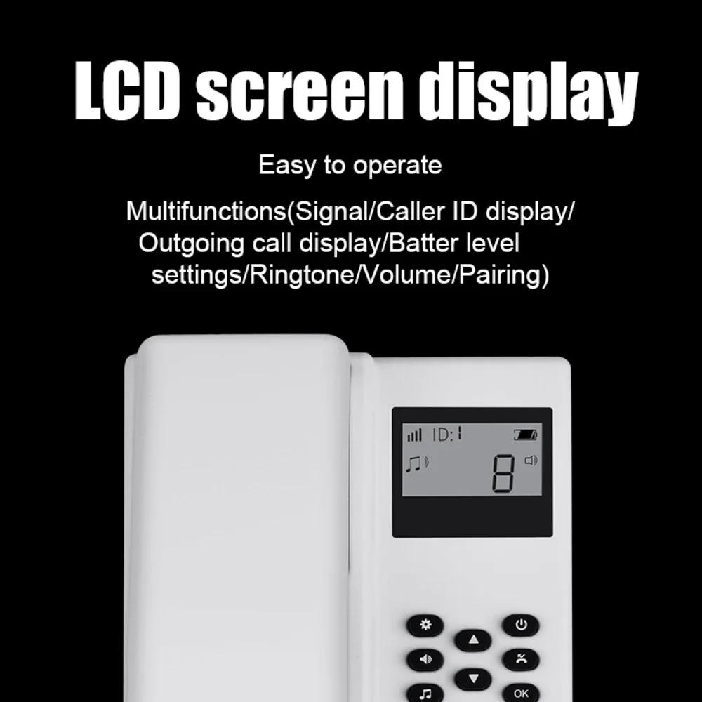 نظام هاتف داخلي لاسلكي بتردد 2.4 جيجا هرتز، نظام اتصال هاتف صوتي لمستودع الفندق والمكتب والمصنع المنزلي