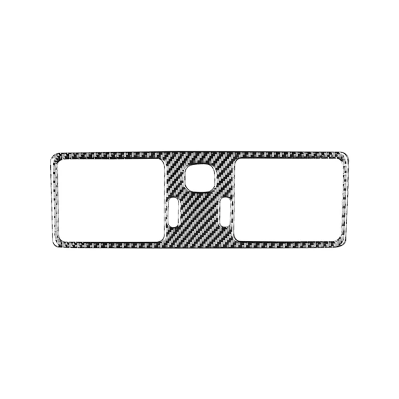 Central Air Conditioning Outlet Vent Frame Cover Trim Decorative Carbon Fiber for Volvo XC90 2003-2014 Accessories