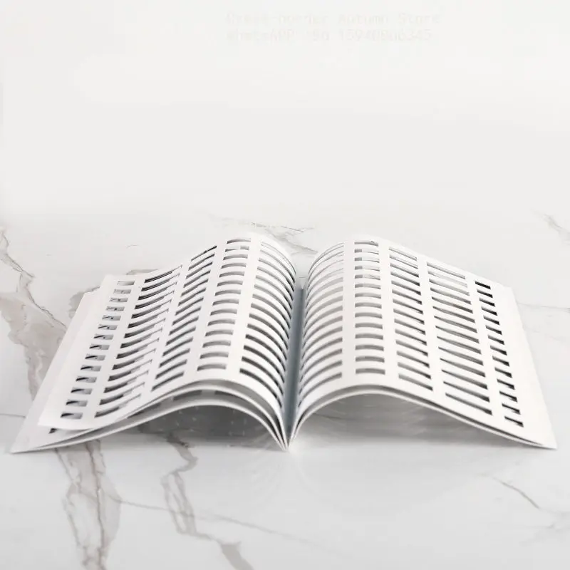 Metal Minimalist Light Luxury Magazine Rack Stainless Steel Silver Hollow Book‑Shaped Decor Ornament For Showroom Study Room