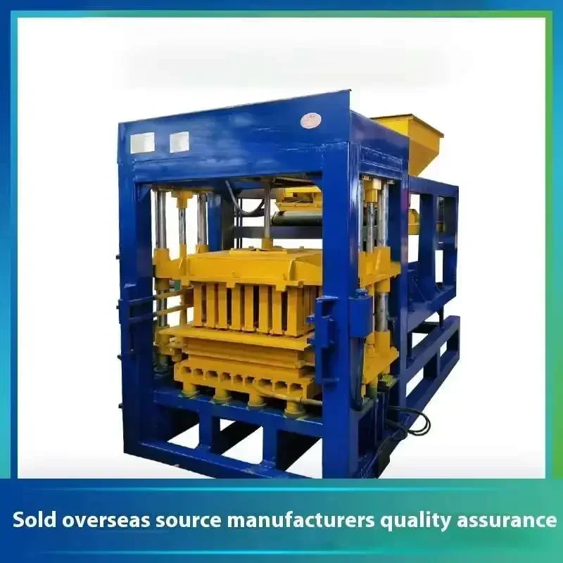 QT6-15 آلة جوفاء الأسمنت غير المحترق الأوتوماتيكية بالكامل، الطوب، حجر حافة الطريق، معدات ماكينة تصنيع الطوب الهيدروليكي