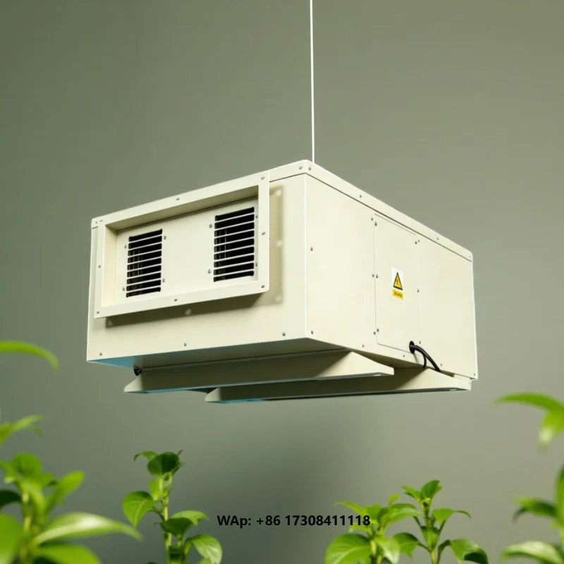 New 240L/D High Efficiency Stainless Steel Ceiling Mounted Industrial Dehumidifier for Commercial Workshop Cellar 400-600