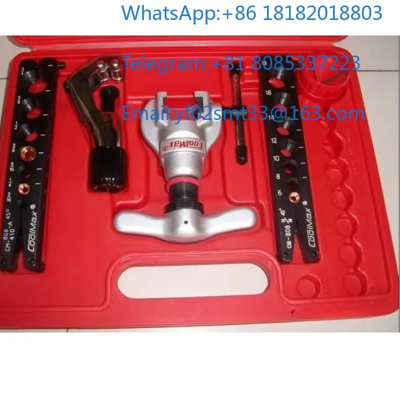CM-808-AML-R410 Eccentric Tube Expander 45 Degree Flaring Mouth Refrigeration Copper Pipe Processing Tool