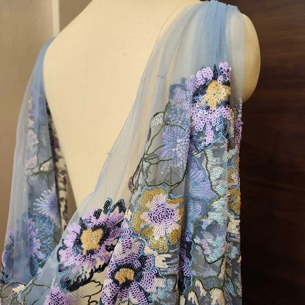 

Красочная свадебная накидка с блестками 1,5 метра