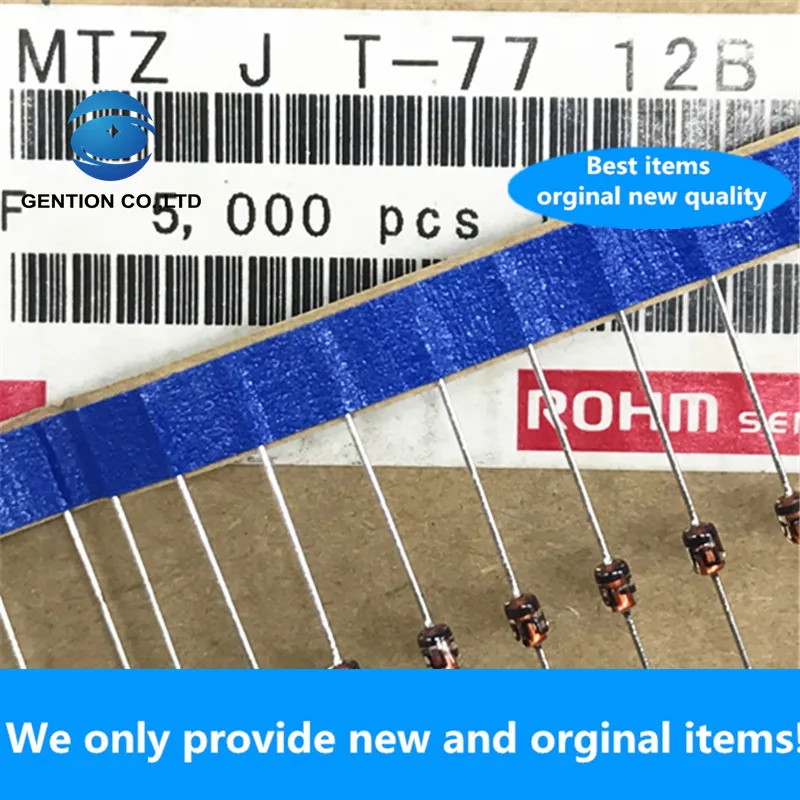 

30 шт. 100% новые оригинальные лучшие диоды Зенера MTZJT-7712B 0.5W MTZJ12B 12В в наличии, реальное фото