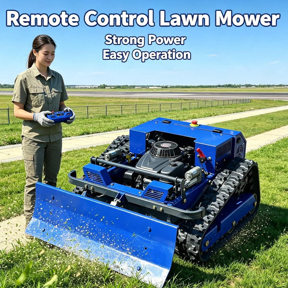 Customized Hot Sale 4 Stroke Lawn Mower Remote Control Lawn Mower High Efficiency With A Display Fast Delivery