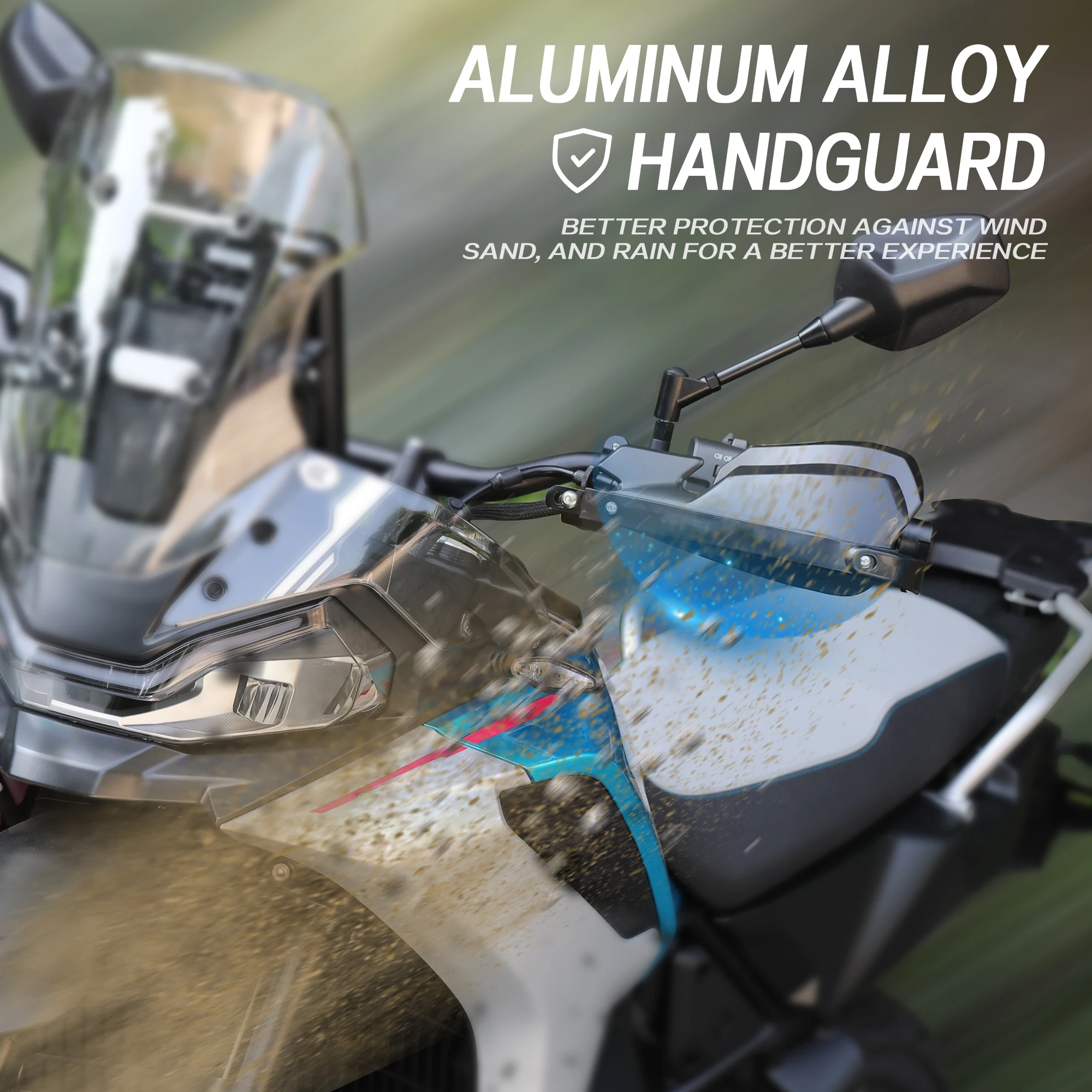 Motorcycle CF450MT Hand Guards Lever Protector Handlebar new aluminum alloy Handguard Shield For CFMOTO 450MT 2024 썸네일 6
