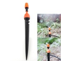 2 way Adjustable garden water Spray Dripper Irrigation misting nozzle Sprinklers gardening Watering kits Drip Irrigation System