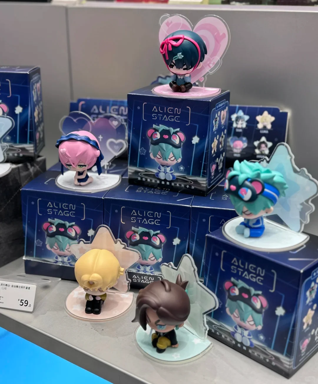 

Кукла Alien Stage Blind Box Mizi Sua Ivan Till Luka Hyuna Игрушка Бесплатная сценическая серия Рождественский подарок Таинственный сюрприз Коробка Кукла Фигурка Игрушка