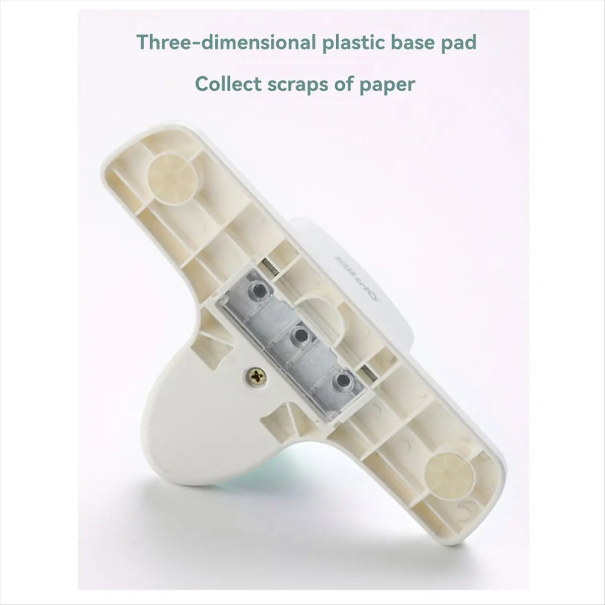 Latest ABBQ- 3 Hole Loose Leaf Hole Punch for Daily Planner Notebook,Adjustable Paper Puncher for A5 A6 A7,8 Sheet Capacity