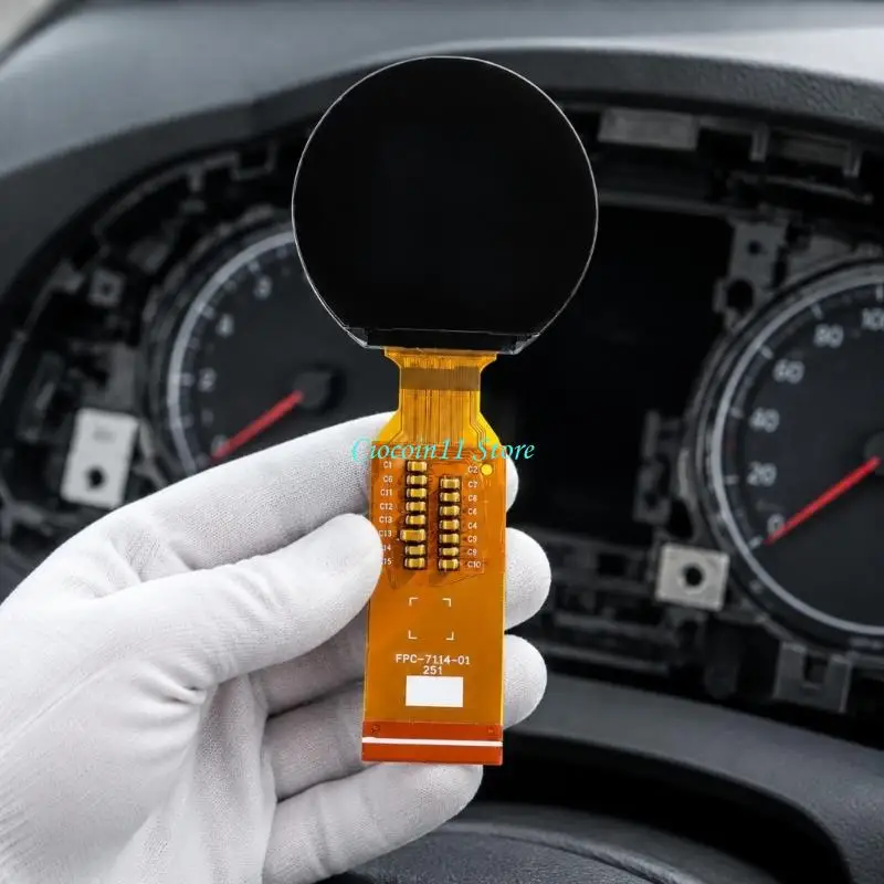 Y1UB Instrument Cluster LCD Replacement Screen with 9-16.8 V Operating and Glass Panel for Component-Level Vehicle Display