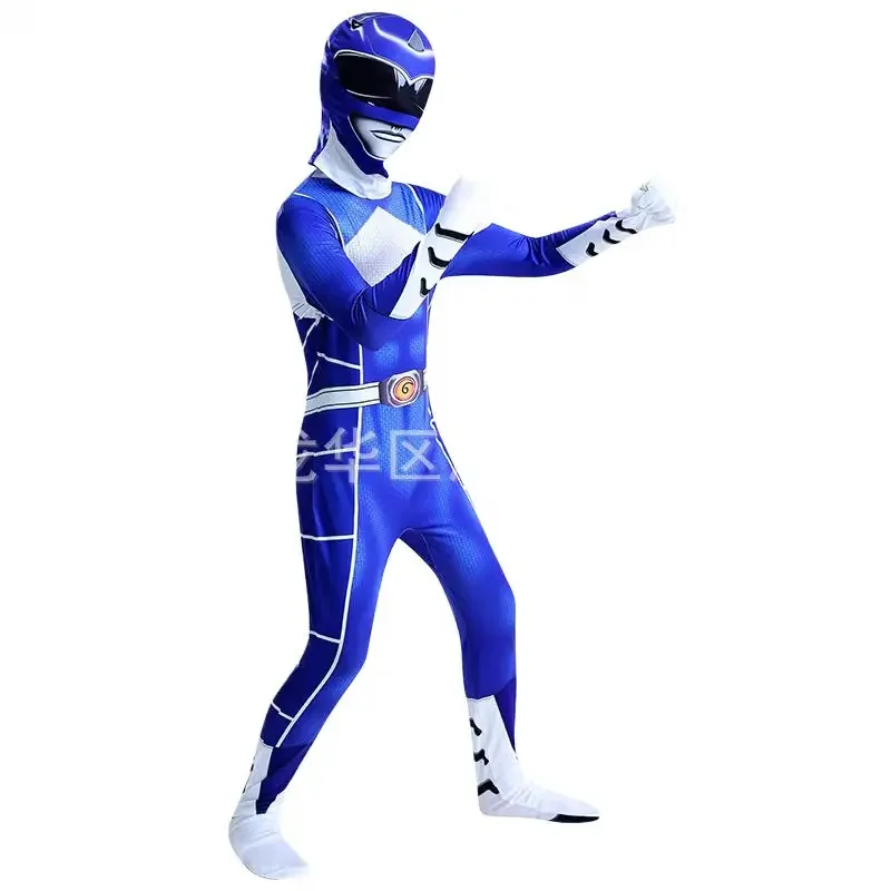 armor warrior Kids Power Samurai Sentai Shinkenger Rangers Costume Superhero Cosplay Halloween Cosplay Zentai Suit Jumpsuit