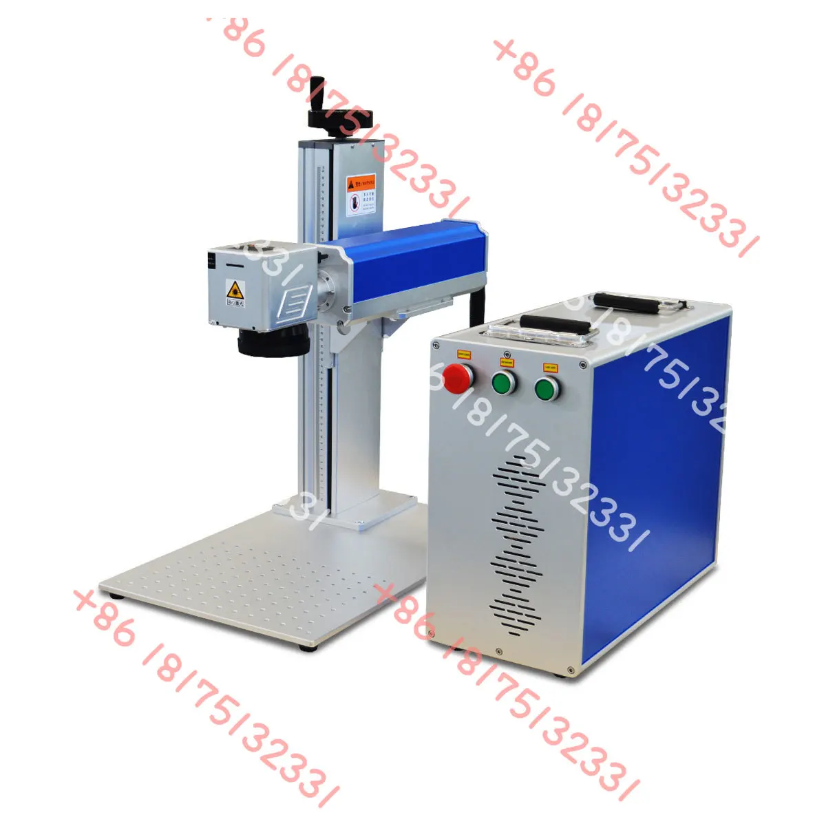 Split Type Small Marking Cabinet Portable All Aluminum Chassis Engraving Machine Laser Engraving Machine Nameplate Marking Metal