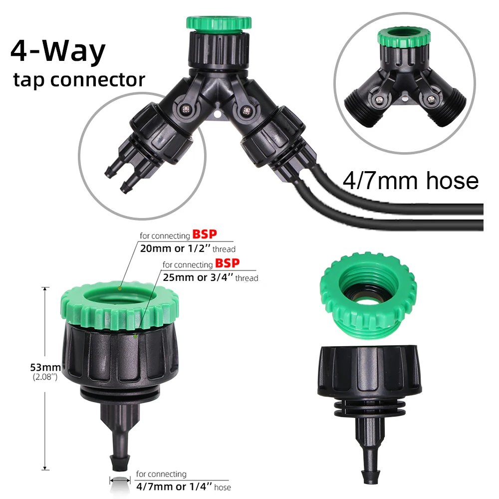 5-50m Tuya inteligentny System podlewanie ogrodu automatyczny kompatybilny z Wifi Timer regulowany 13cm kroplownik nawadniania dla doniczki do roślin