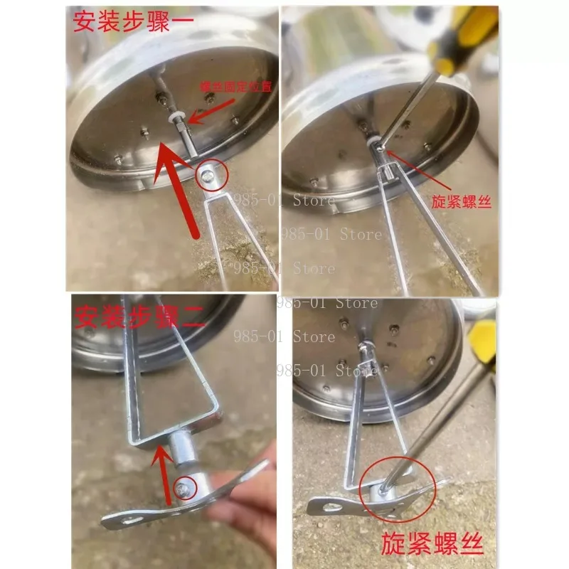 Household Dairy Processing Equipment 7L to 30L Electric Milk Separator Machine for Skimmed Butter Ghee Making