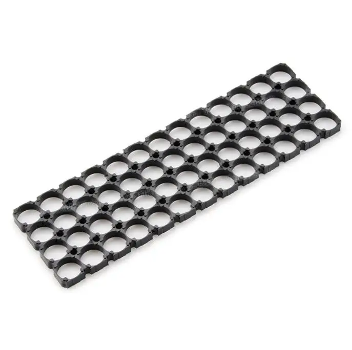 

MasterFire 20pcs/lot 4*13 Cell 18650 Batteries Spacer Radiating Shell Plastic Heat Holder Bracket Battery Storage Box Brackets