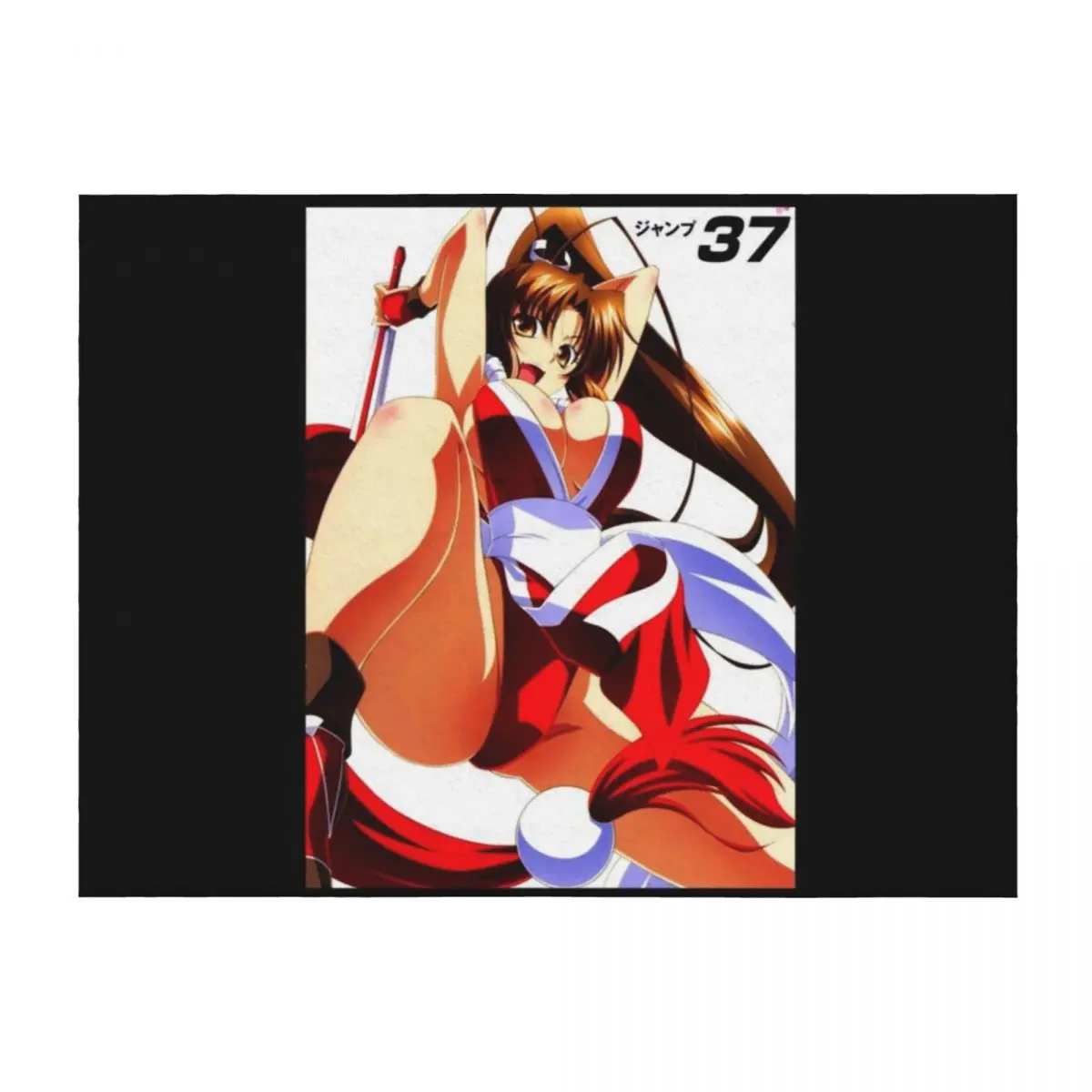 

Mai Shiranui 23 Classic . Throw Blanket Plush warm winter valentine gift ideas Extra Large Throw Blankets
