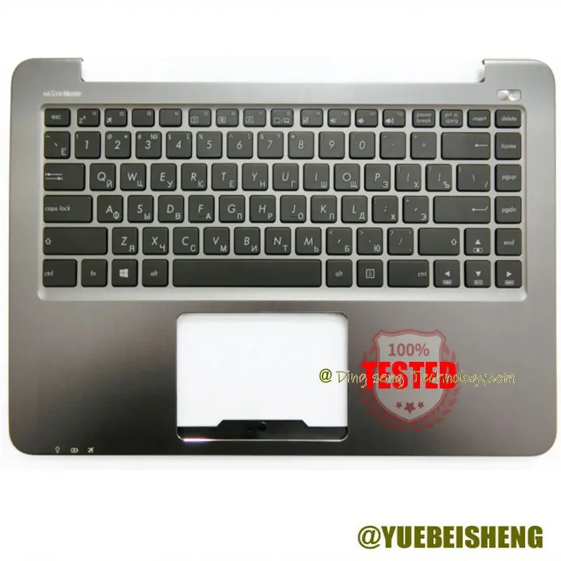 

YUEBEISHENG New/Org For ASUS E403 E403N E403S E403SA Palmrest Upper Cover RU Russian Keyboard C Shell