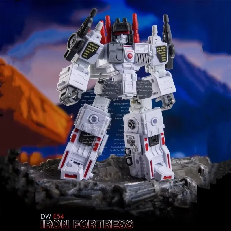 

Рекently Launched. Запуск в декабре. Transform Into Dr. Wu DW-E54 DW54 Мини-фигурка Steel Fortress Коллекция игрушек