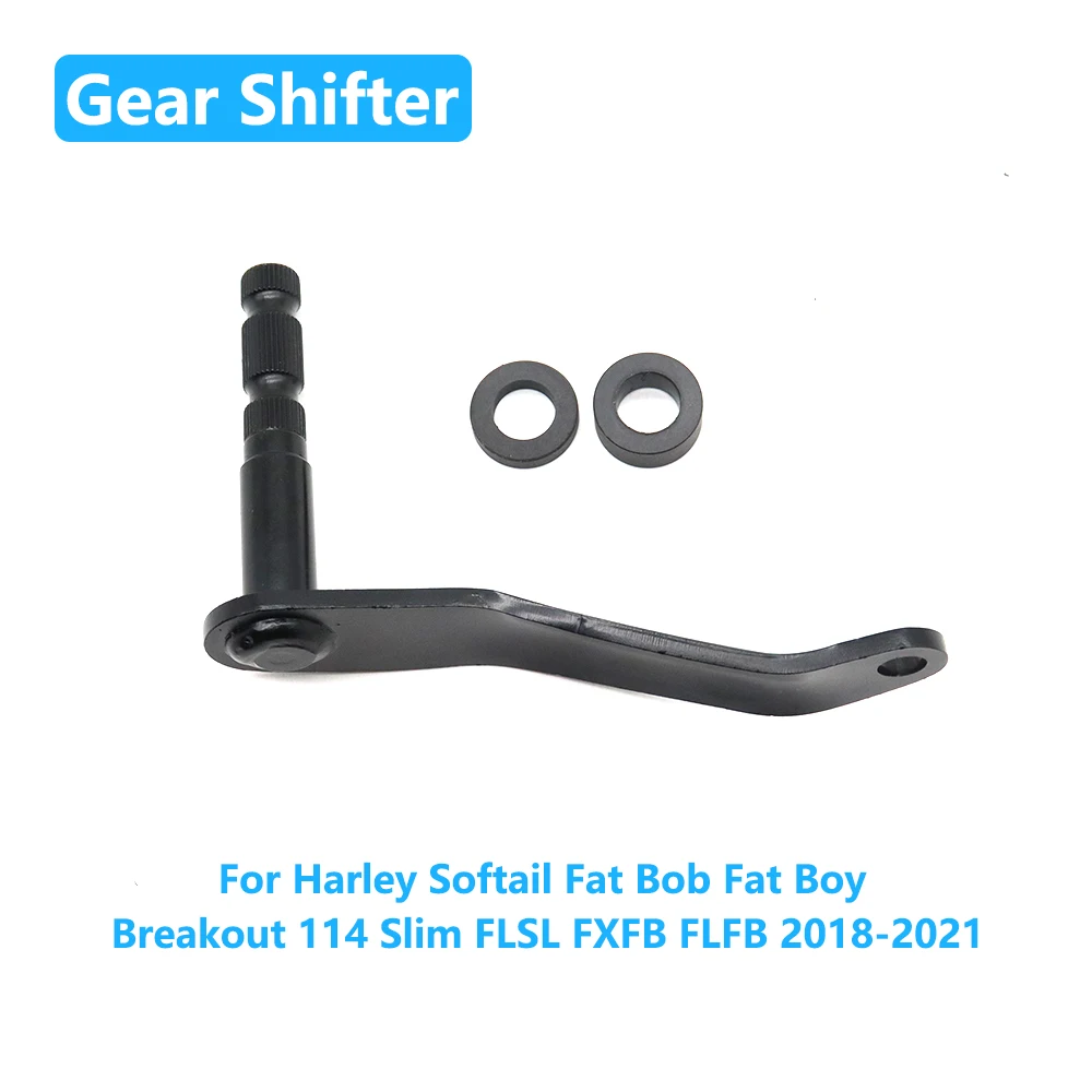 Acessórios para motocicleta, alavanca de mudança de marcha, braço para harley softail fat bob fat boy breakout 114 slim flsl fxfb flfb 2018