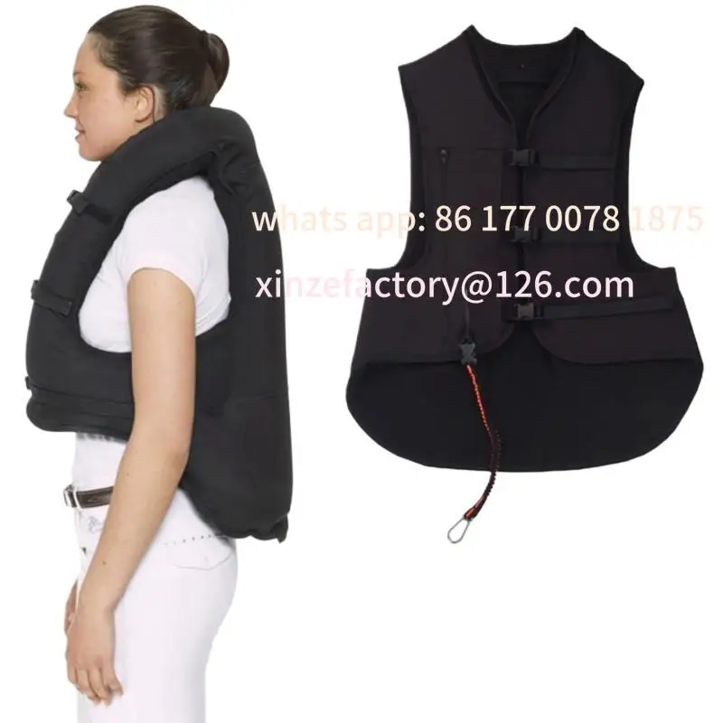 Customizable High Precision Equestrian Airbag Riding Anti-Fall Inflatable Armor Children Adult Protective Gear