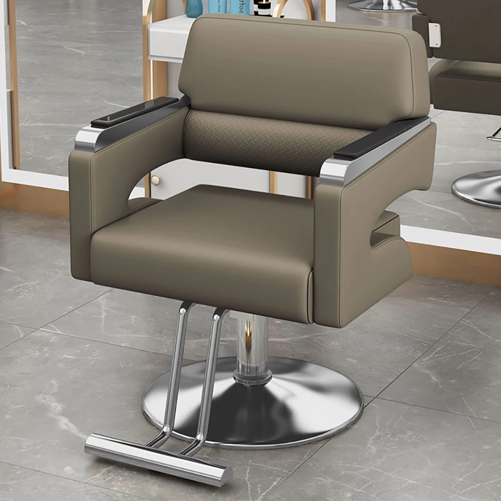 Simple Modern Barber Chair Luxury Portable Delicate Trendy Salon Chair Ergonomic Beauty Silla Barberia Salon Furniture