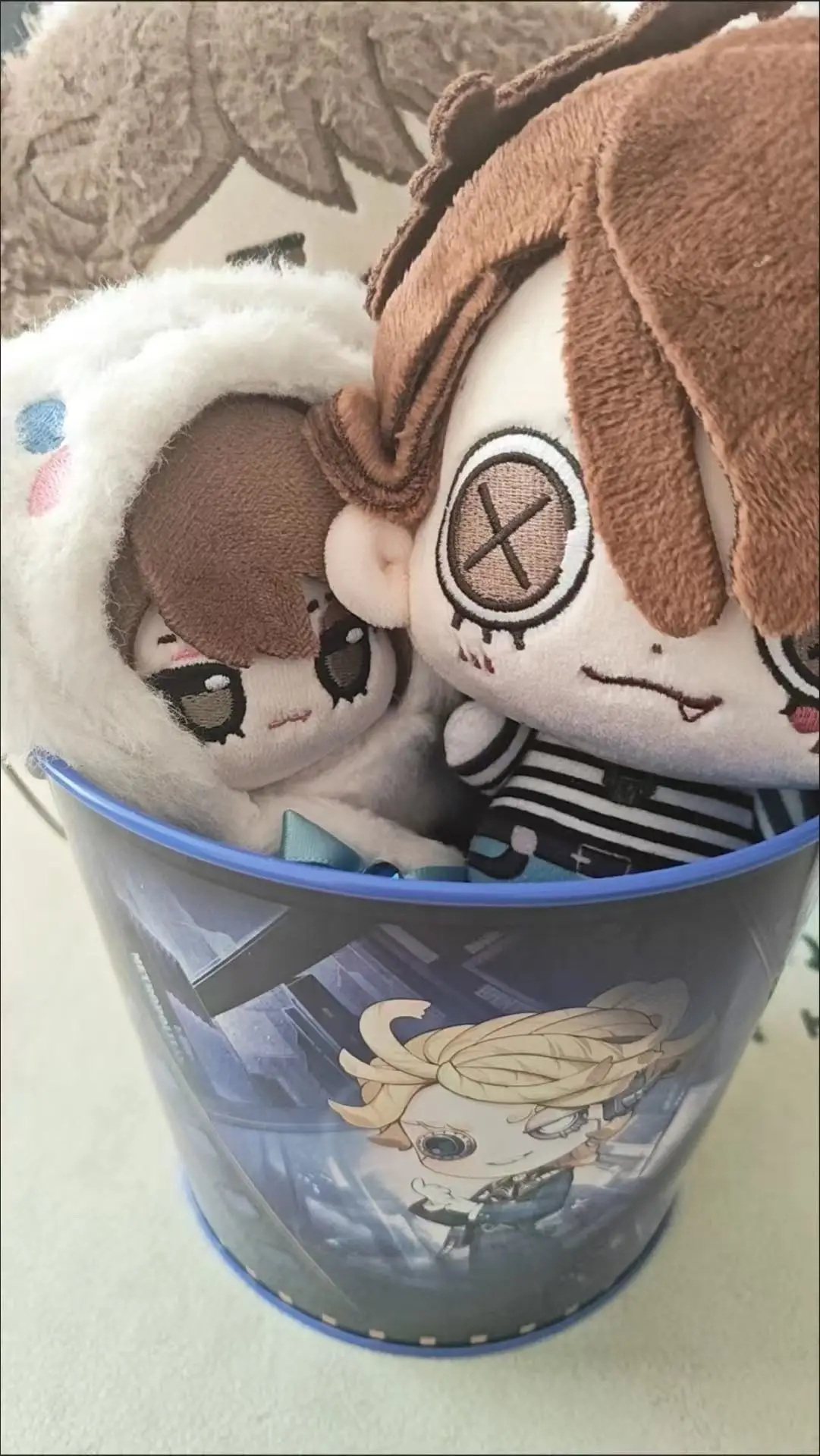 

15cm Stuffed Anime Game Identity V Prisoner Cotton Plush Doll Toy Luca Balsa Cartoon Mini Plushies Figures Collection Gift