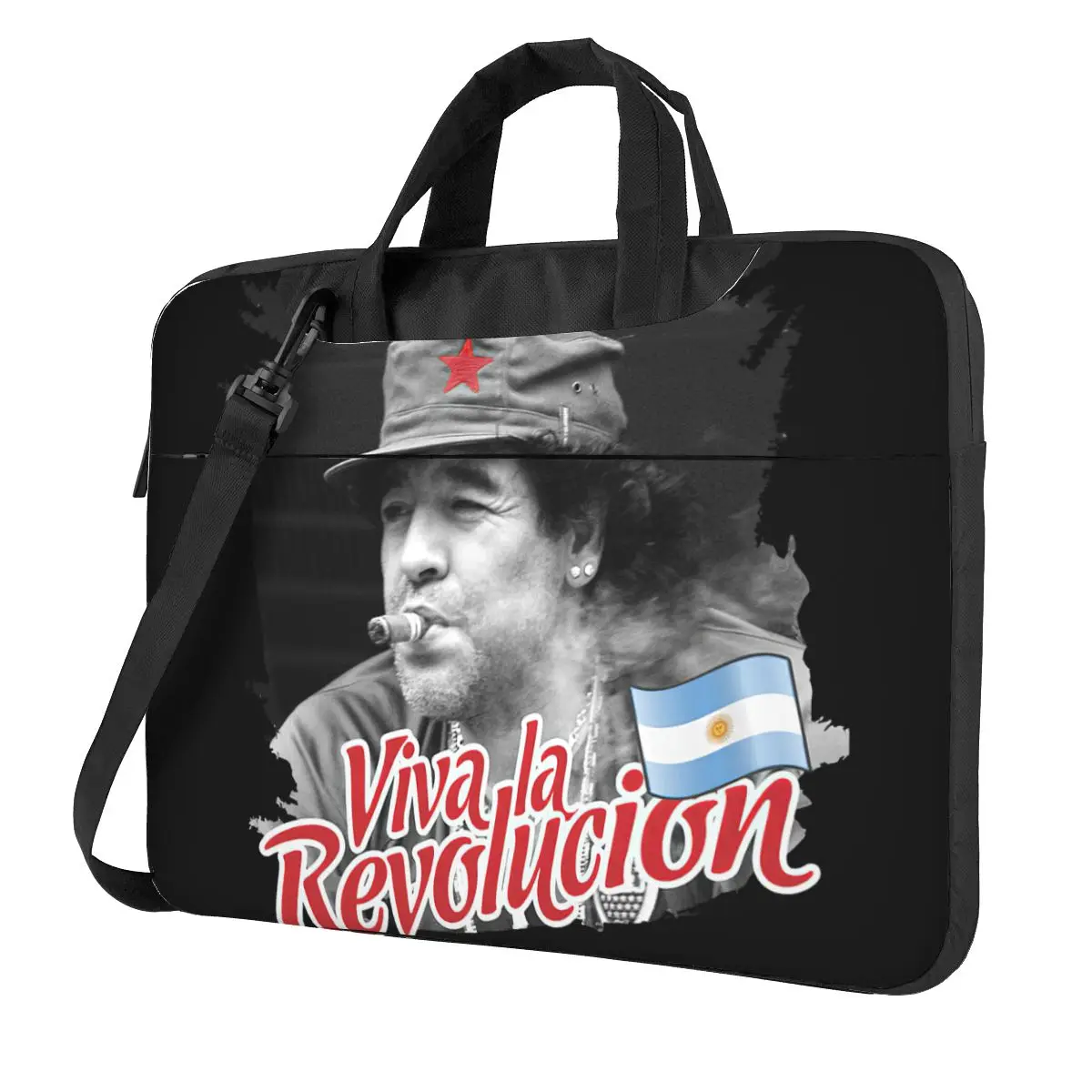 

Maradona Laptop Bag Case Protective Vintage Computer Bag Bicycle Crossbody Laptop Pouch