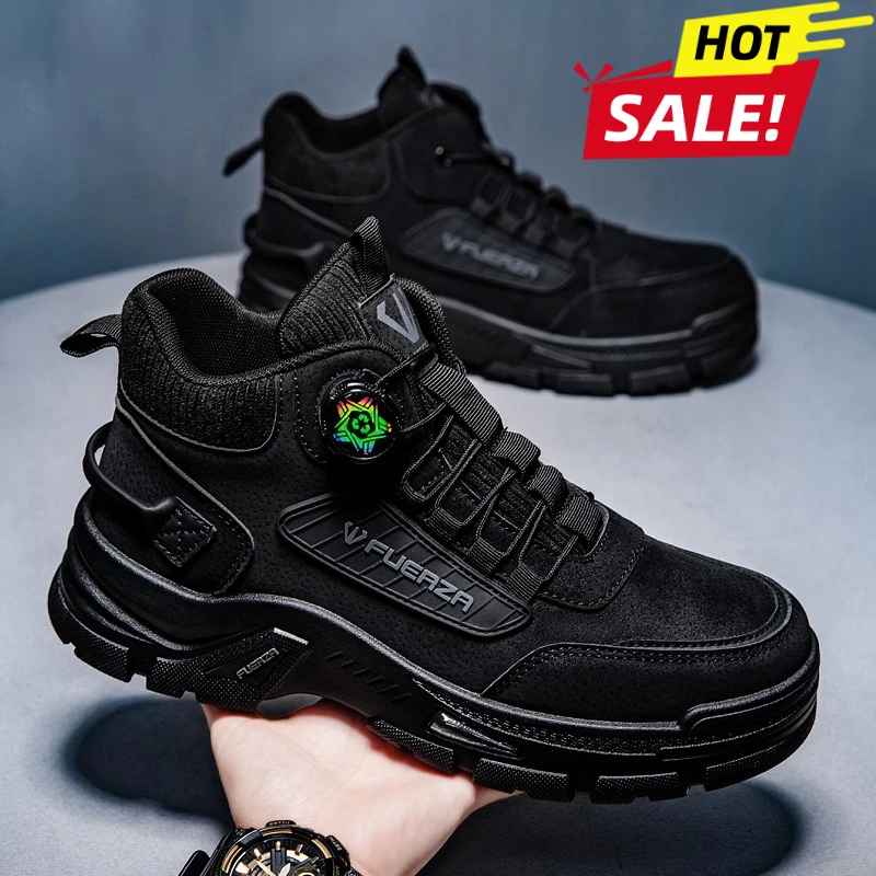 

2026 new men's lightweight non-slip breathable wear-resistant running sports fashion versatile casual shoes