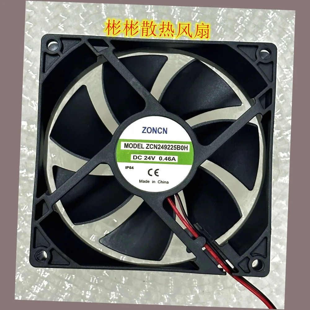 ZONCN ZCN249225B0H DC 24V 0,46A 2-Draht 90X90X25MM Server-Lüfter