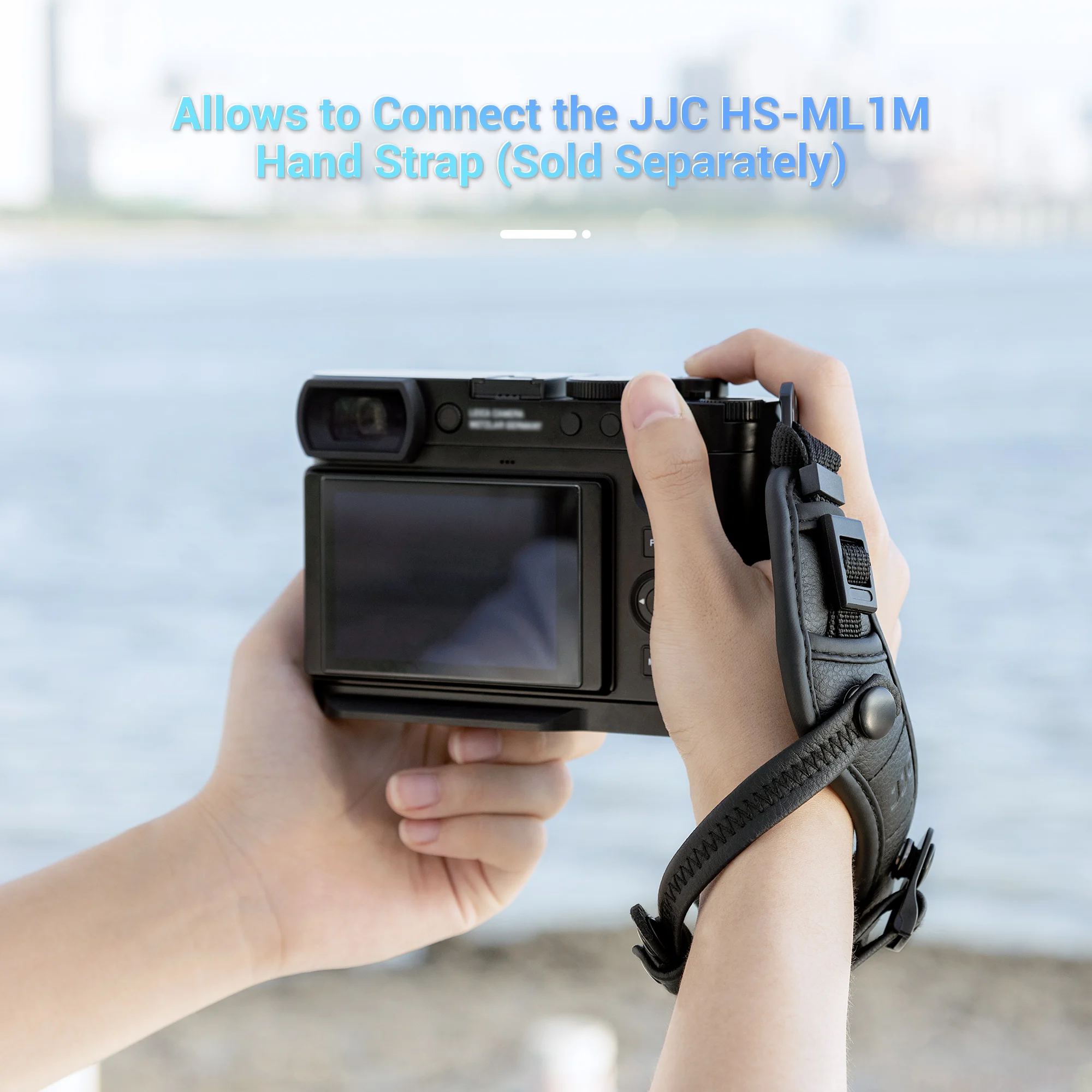 JJC Camera Hand Grip L-Shape L Bracket Holder for Leica Q3  43 Vlog Camera Accessories Cold Shoe Mount for Microphone LED Lamp