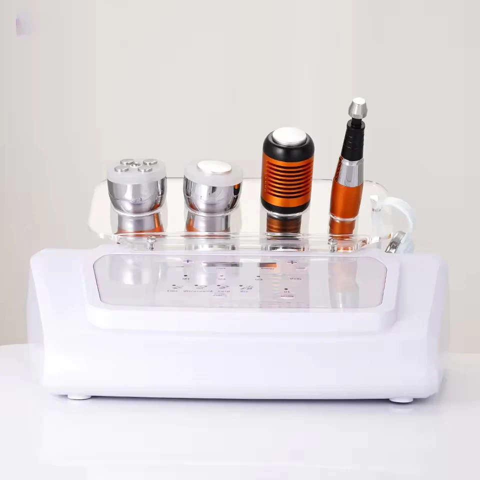 

4 in 1 Home Use Ultrasonic Facial Device Photon Cold Hammer Skin Tightening Facial Lifting Machine Wholesale