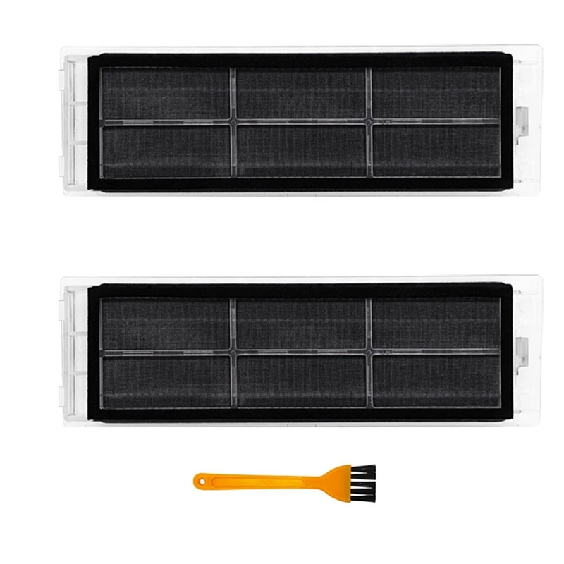 فلتر هيبا من الكربون المنشط لـ xiaomi mijia 1/1s roborock s4 s5 s5 max s6 s6 maxv s6 قطع غيار منظف روبوت خالص