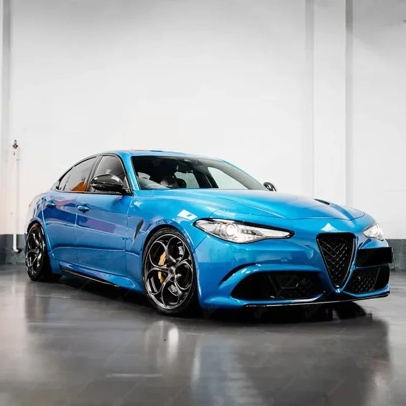 MAISALUN High Peormance Carbon Fiber Body Kit Giulia With Front Lip Rear Diffuser Side Skirts Spoiler