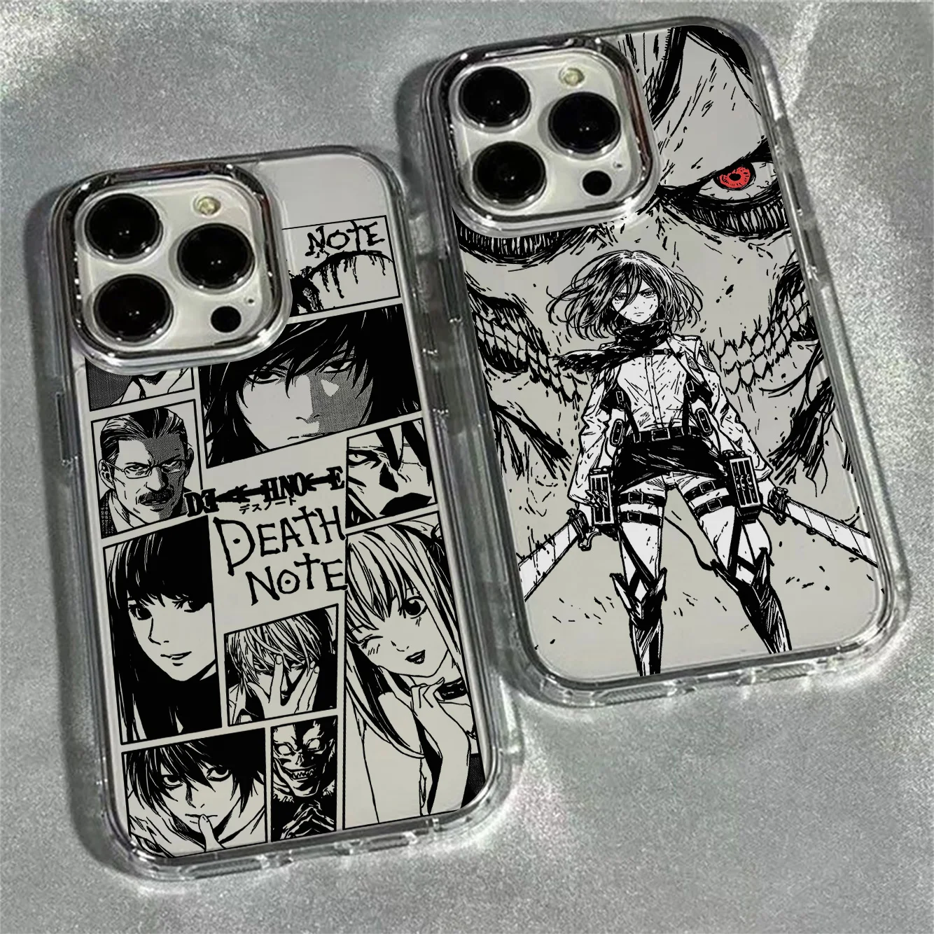 Funda de Teléfono Eren Yeager Ataque a los Titanes para iPhone 17e 17 16e 16 15 14 13 12 11 mini Pro Max X XR XSMAX 8 7 Air Plus, Cubierta Suave