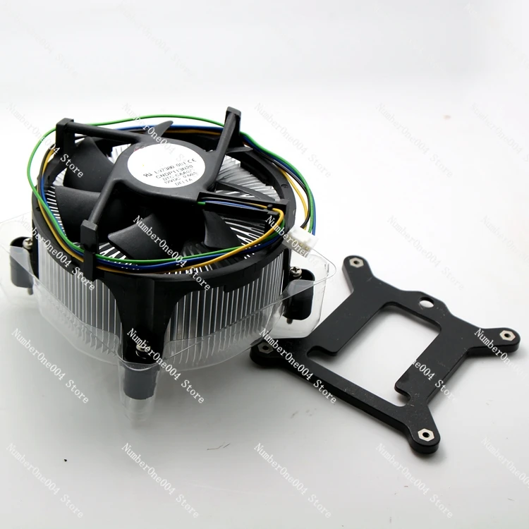 Original Intel 1366 1150 2011 1200cpu Radiator, Speed Regulation Silent Fan, Copper Core Copper Pillar