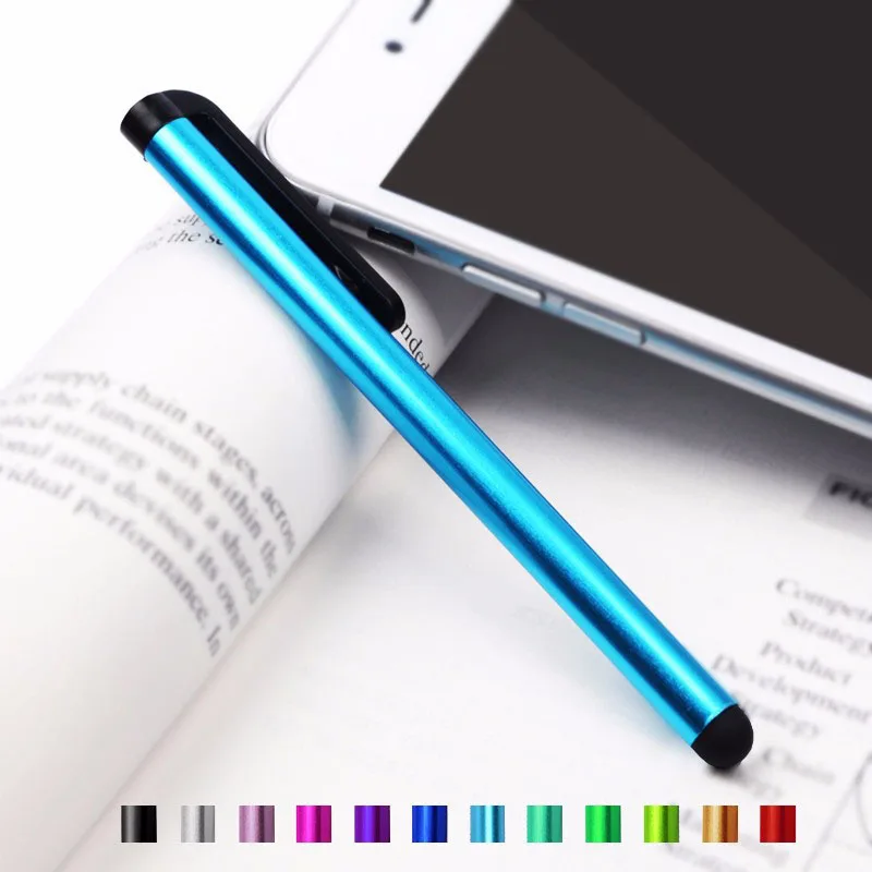 3/6/9Pcs Capacitive Touchscreen Stylus Pen for iPhone iPad Huawei Smart Phone Tablet PC Mobile Phone Accessories Random Color