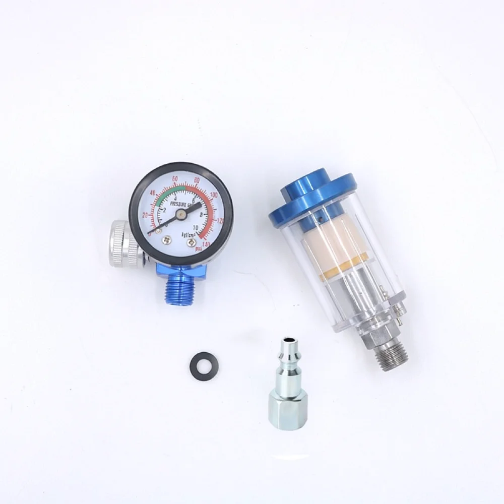 For Ronghao Pneumatic Air Filter Regulator Spray Applicator Moisture Trap Water Oil Separator Pressure Adjustment Valve