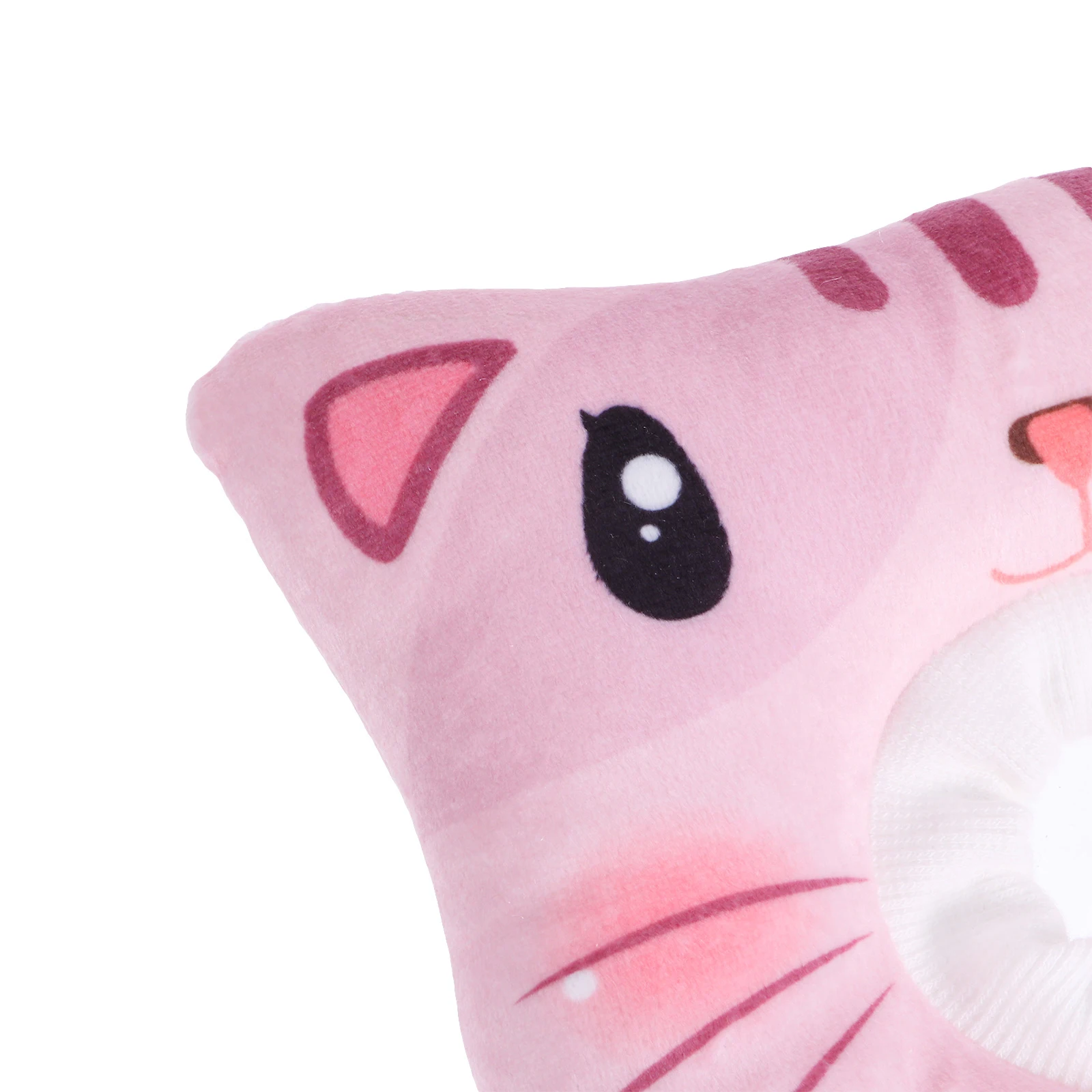 

Pet Collar Cat Recovery Cone Adjustable Kitten Cone Collars Neck Pink Medical Spine Brace Cartoon Shape Cotton Fabric Durable