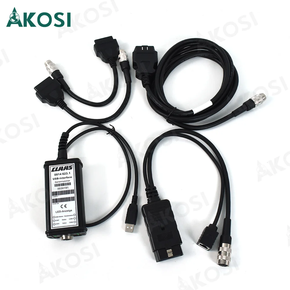 For CLAAS Diagnostic tool For Claas CDS 7.5 Diagnostic System LMT license and For Claas simulator p/n14204140 cable