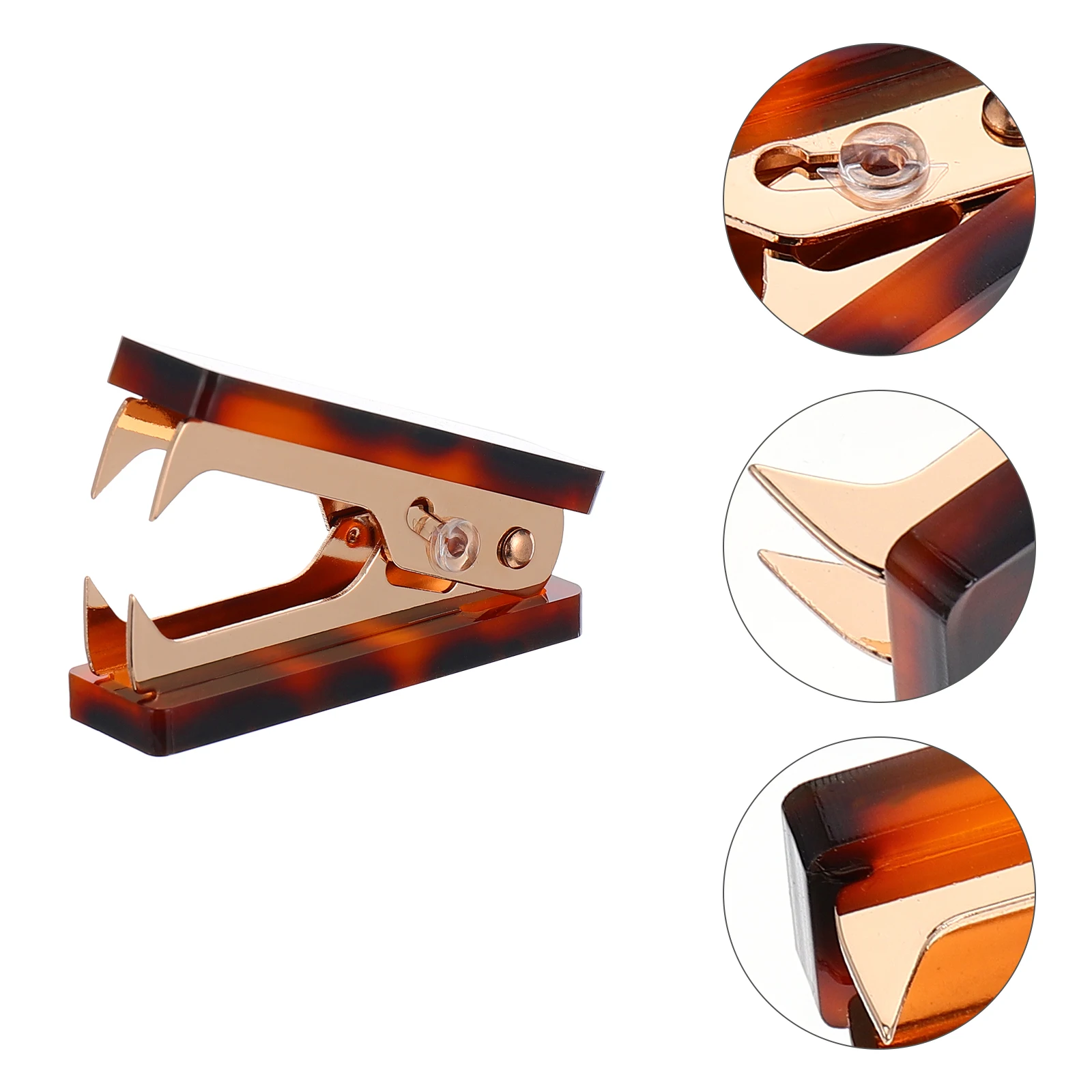 

Acrylic Desktop Office Stationery Supplies Quiet Puller Removal Tool For Home School Use Easy One-Handed Non-Disruptive