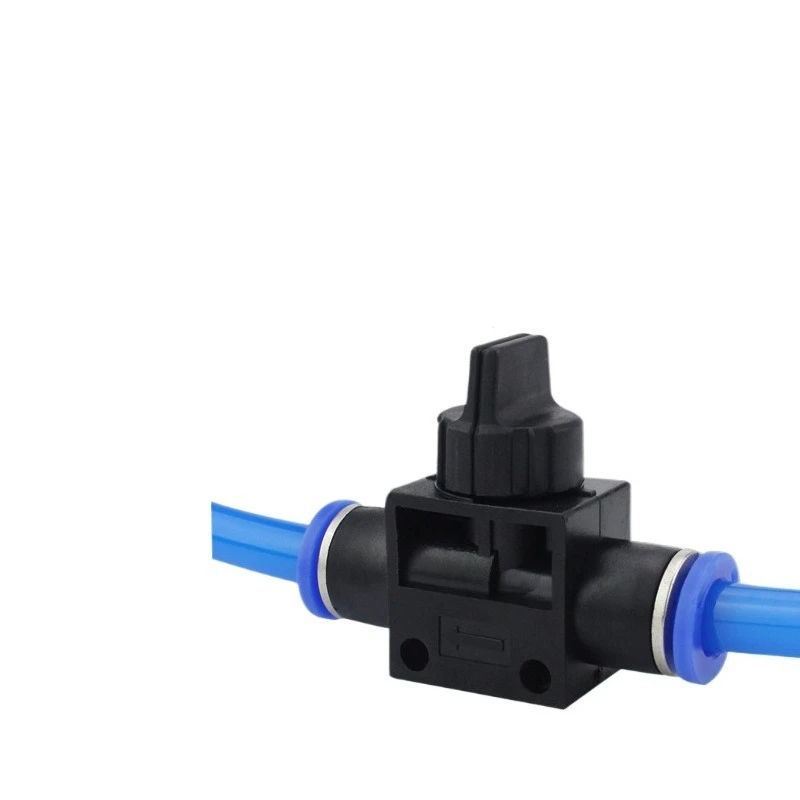 Pneumatic components, pneumatic connector HVFF8 hand valve switch valve HVFF10/HVFF4/HVFF12