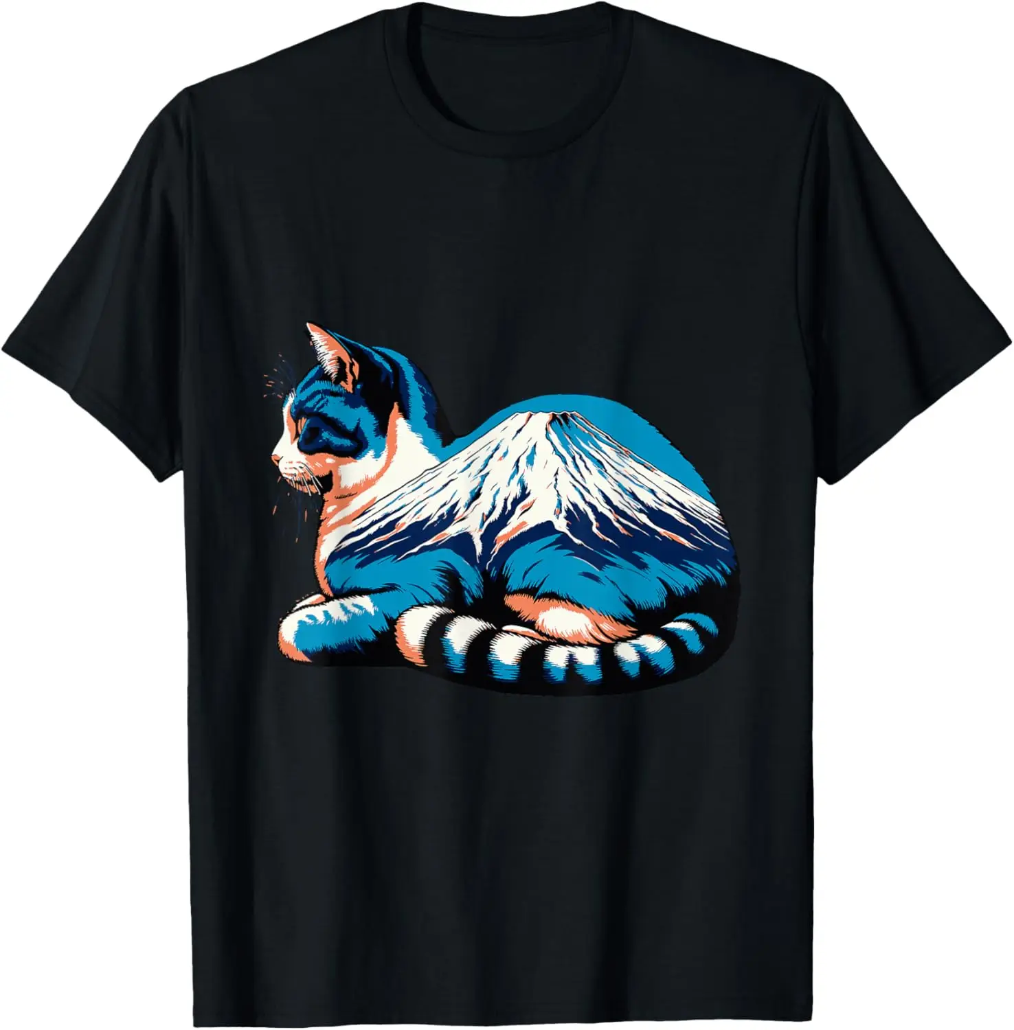 

Mount Fuji Magic on Cat T-Shirt