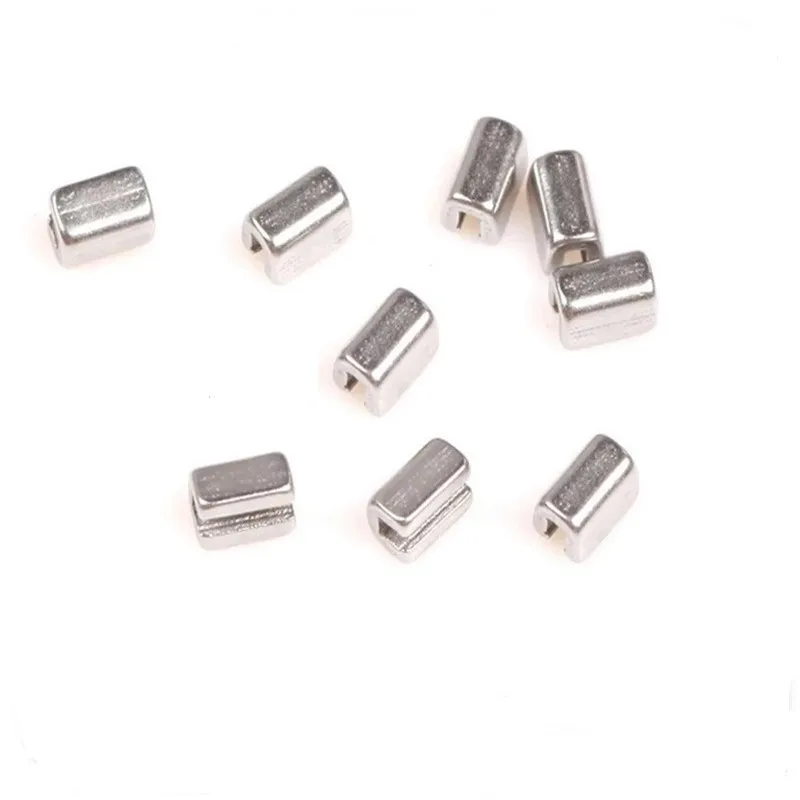 10pcs Dental Orthodontic Stop Buckle Mini Crimpable Stops Buckle Orthodontic Treatment Accessories Supplies Dental Tools