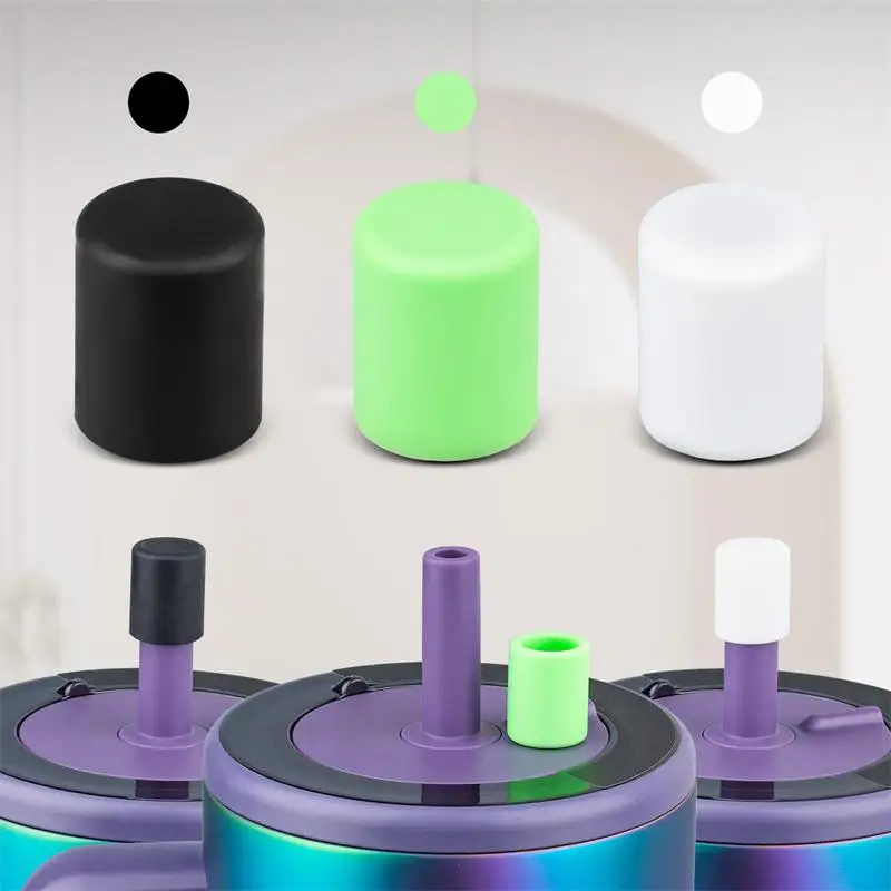 2 Pcs Magnetic Straw Caps For BrüMate All Era And Resa Tumblers Silicone Straw Caps Toppers Silicone Straw Covers Protector